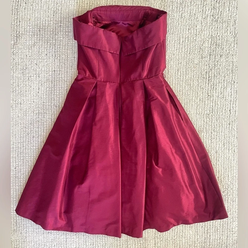 WHBM Red Formal Dress Size 00 - Picture 7 of 15